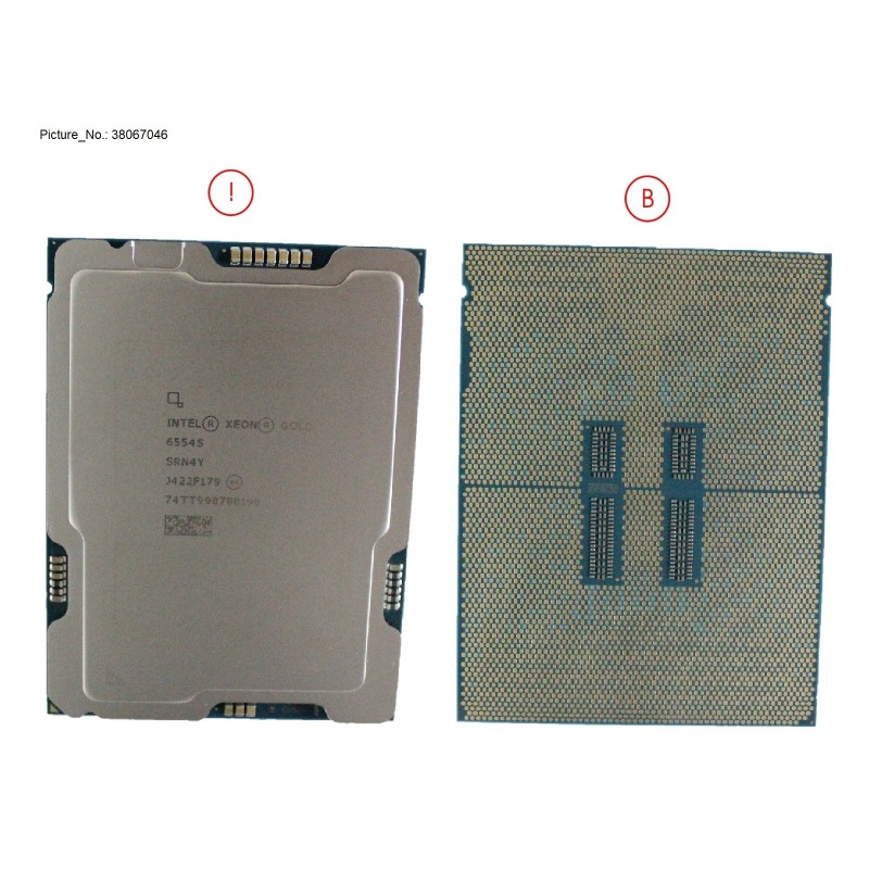 38067046 - XEON GOLD 6554S