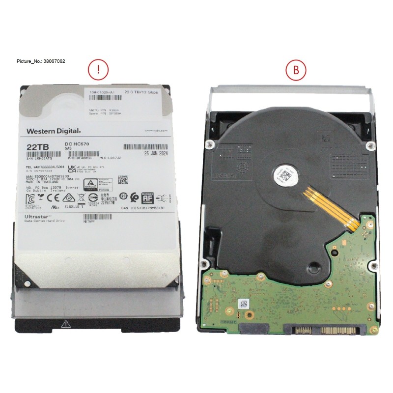 38067062 - DSKDRV22TB7.2K12GDS460C