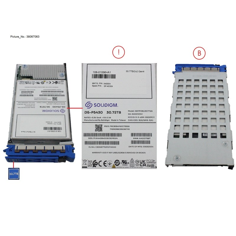 38067063 - SSD30.7TBNVMESEDCAP