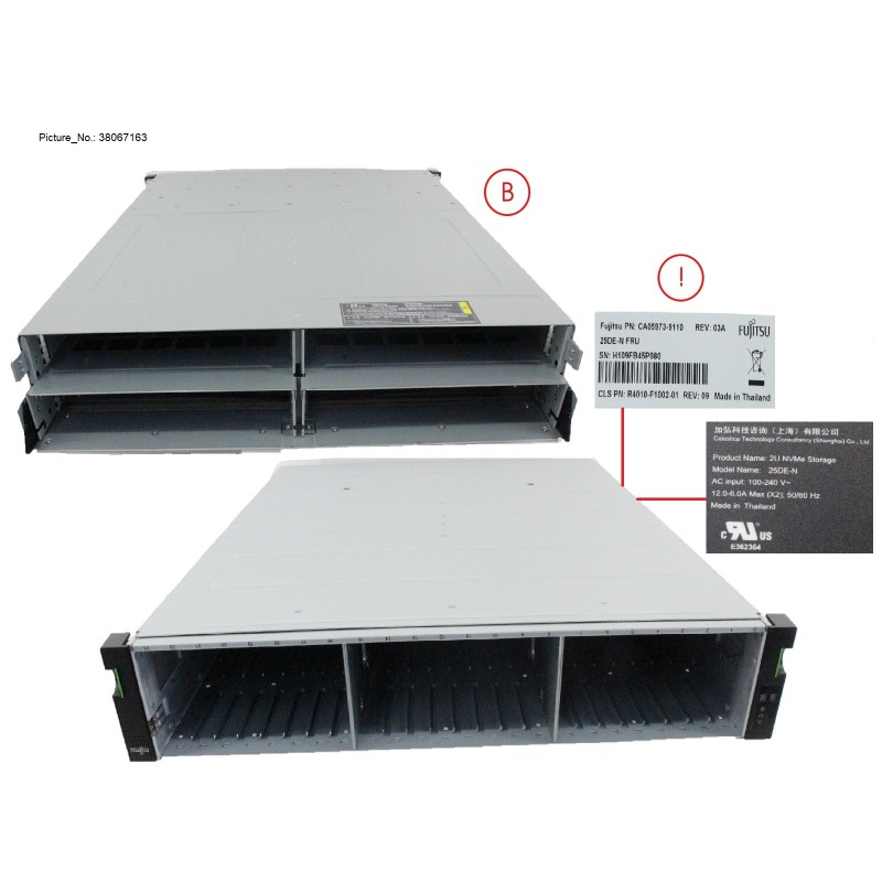 38067163 - 2.5" DRIVE ENCLOSURE NVME