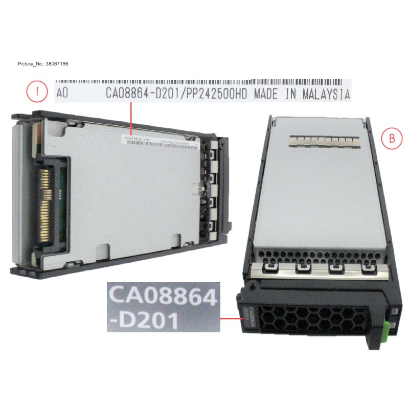 38067166 - BUD 512GB FOR DX600S6