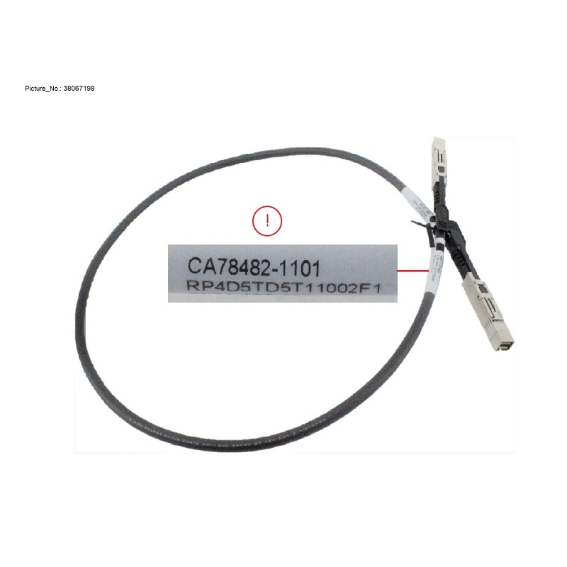 38067198 - MINISAS HD CABLE 1.1M FOR NVME DE / FRT