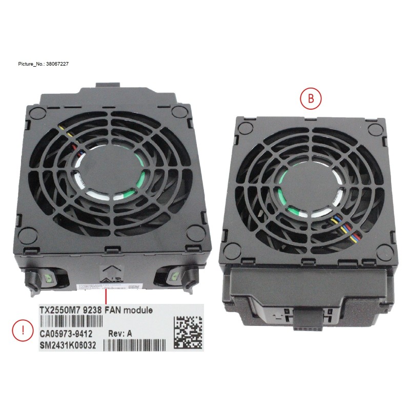 38067227 - 9238 FAN MODULE(3U)_PCR