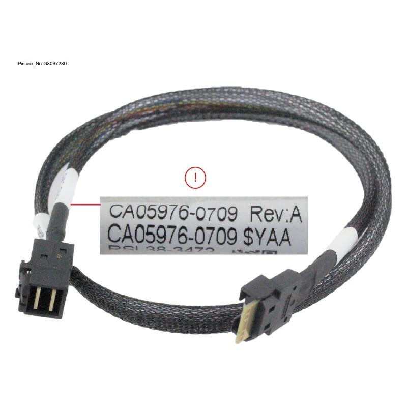 38067280 - MINISAS HD RAID CARD TO 4X 2.5 HDD BP