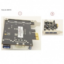 38059795 - PCIE CARD 4X USB3.0