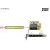 34050133 - SUNIX ESW1440WN-ENET SWITCH HUB PCIE LP