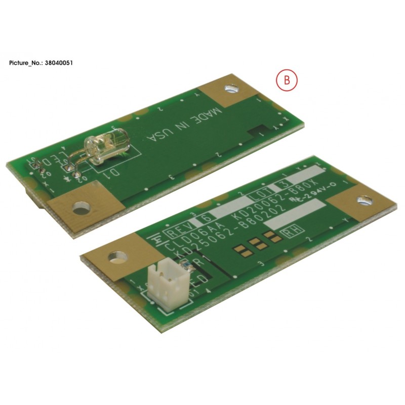 38040051 - LEAD-THRU LED PCB