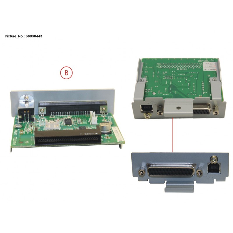 38038443 - FP510/FP32L DUAL INTERFACE CARD