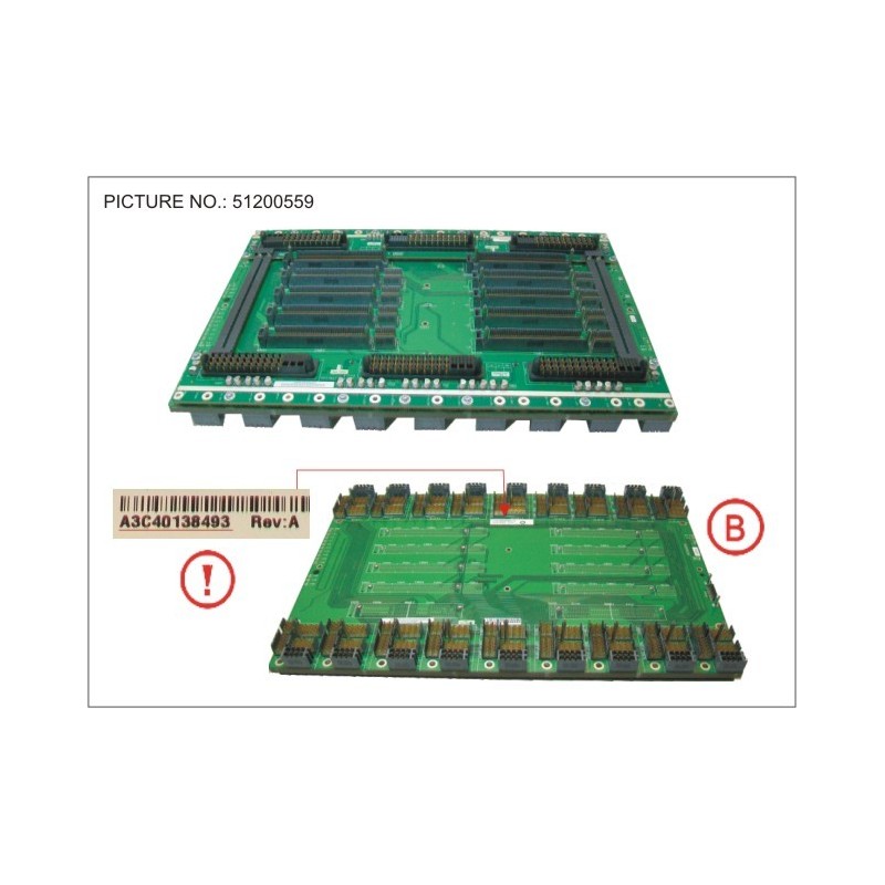 38019622 - GBXU MIDPLANE KIT