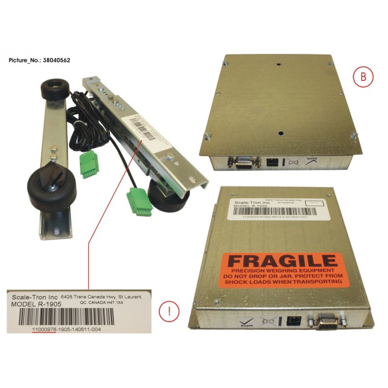 38040562 - NG2 WEIGH BAR KIT MODEL 2020