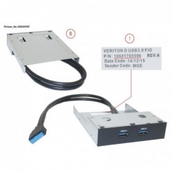 38045909 - DUAL USB 3.0 FRONTCONNECTOR