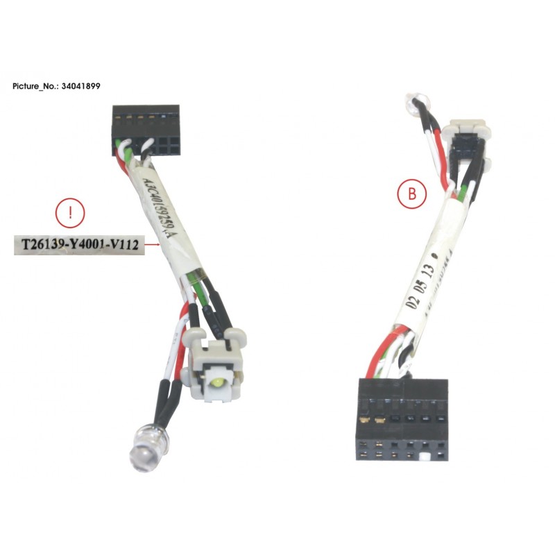 34041899 - CABLE ON/OFF SWITCH