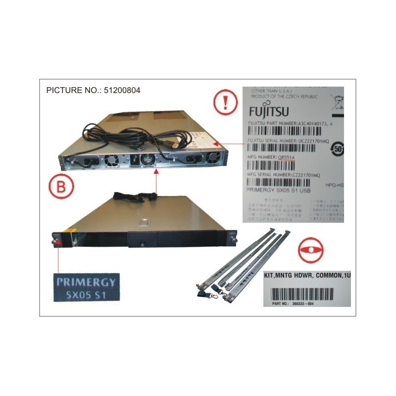 38020261 - RACK ENCLOSURE FOR 2 USB BACKUP DRIVE
