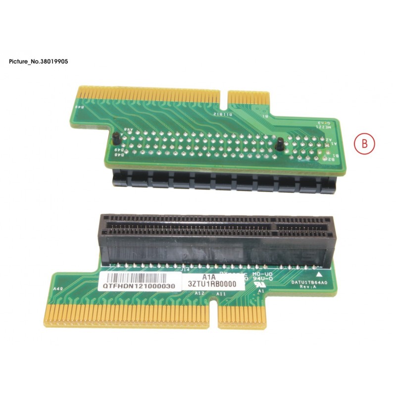 38019905 - TU1B MEZZ RISER BOARD 1