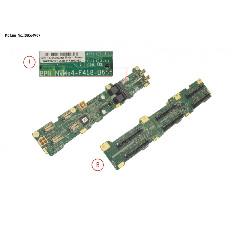 38064909 - HD BACKPLANE