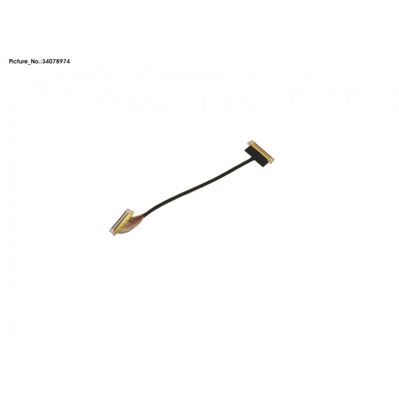 34078974 - CABLE, LCD W/ TOUCH 14"
