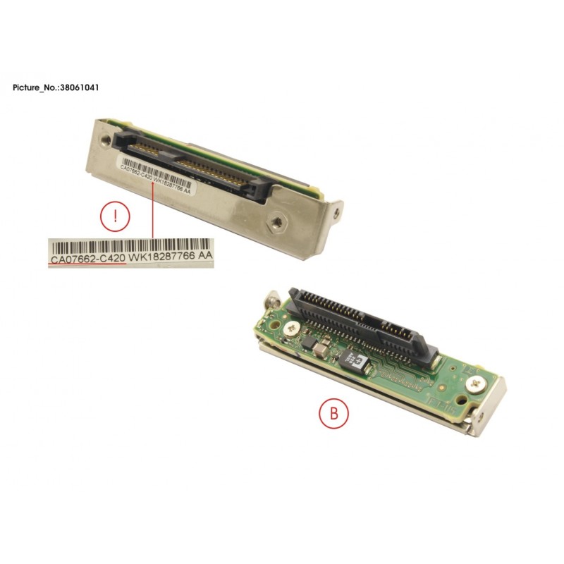 38061041 - DX S3 DISK DONGLE CARD 2.5"