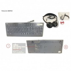 38059942 - KEYBOARD KB950 PHONE ES INCL HEADSET