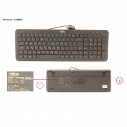 38048485 - KEYBOARD KB915 BACKLIGHT GR US