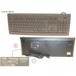 38039169 - KEYBOARD KB521...