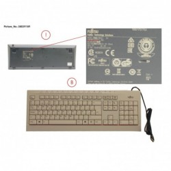 38039189 - KEYBOARD KB521 ES