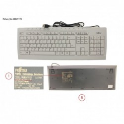 38039190 - KEYBOARD KB521...