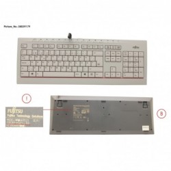 38039179 - KEYBOARD KB521...