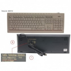 38039194 - KEYBOARD KB521 TR/Q