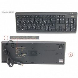 38039397 - KB410 USB BLACK...