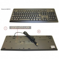 38039372 - KB410 USB BLACK...