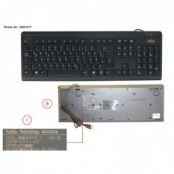 38039379 - KB410 USB BLACK DE