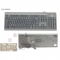 38039401 - KB410 USB BLACK JP/US