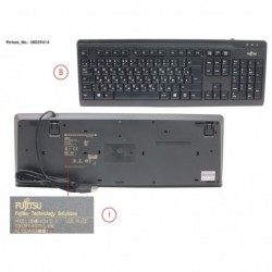 38039414 - KB410 USB BLACK RU/DE