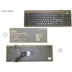 38039410 - KB410 USB BLACK TR/F
