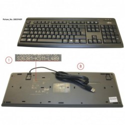 38039409 - KB410 USB BLACK...