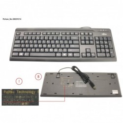 38039374 - KB410 USB BLACK US/INT