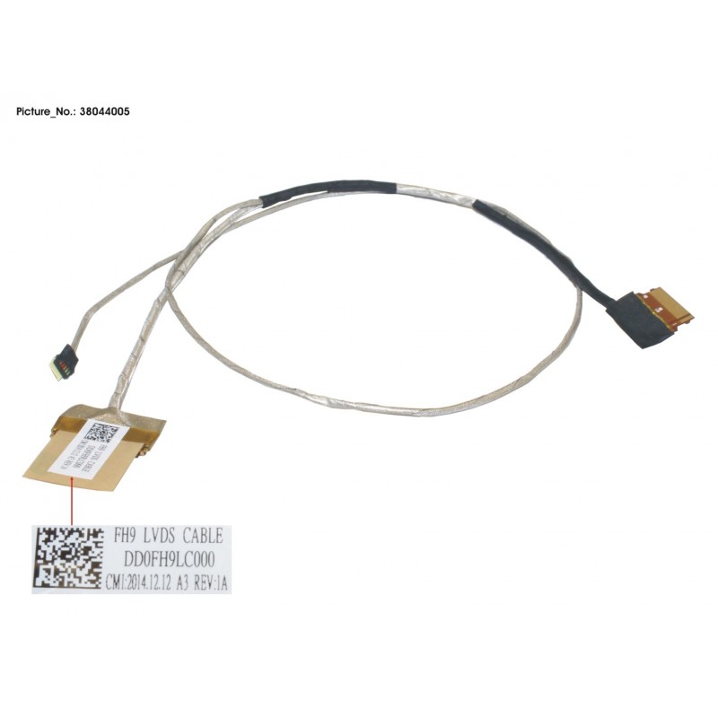 38044005 - CABLE, LCD (LVDS)