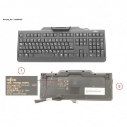 38049140 - KB100 SCR BLACK RUS DE