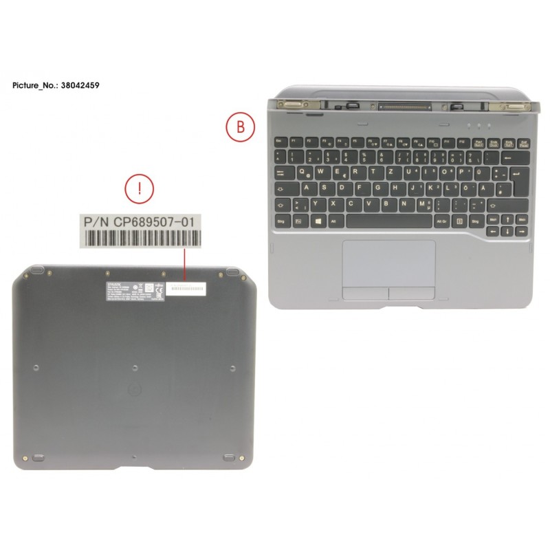 38042459 - SLICE KEYBOARD GERMAN