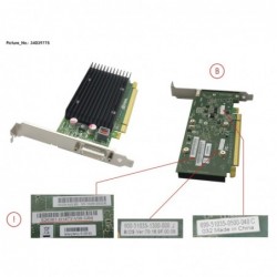34039775 - VGA QUADRO NVS300 512MB PCI-E X16 W8