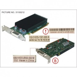 34031592 - VGA NVIDIA QUADRO NVS300 512MB PCI-E X16