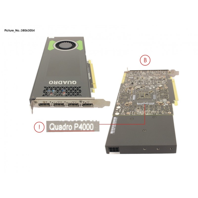 38063054 - PGRA CP NVIDIA QUADRO P4000