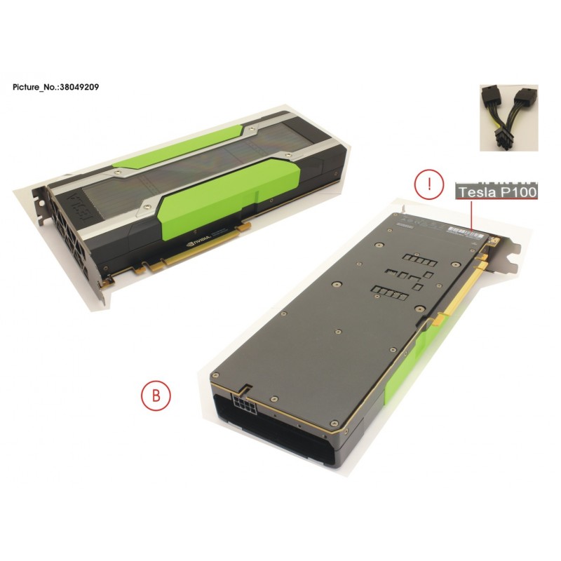 38049209 - NVIDIA TESLA P100-PCIE 12GB