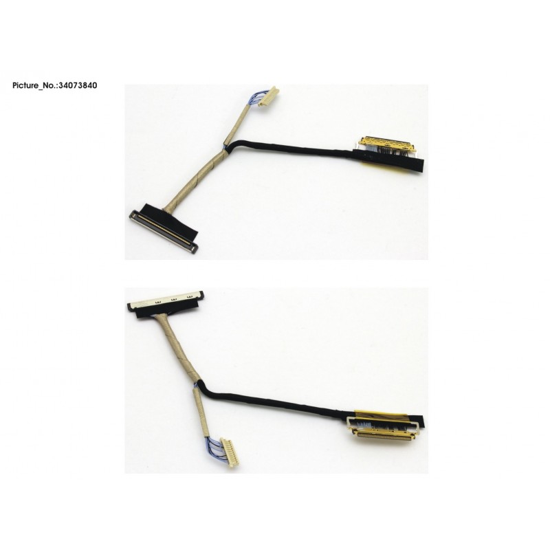 34073840 - CABLE, LCD (TOUCH, FOR CAM MOD.)
