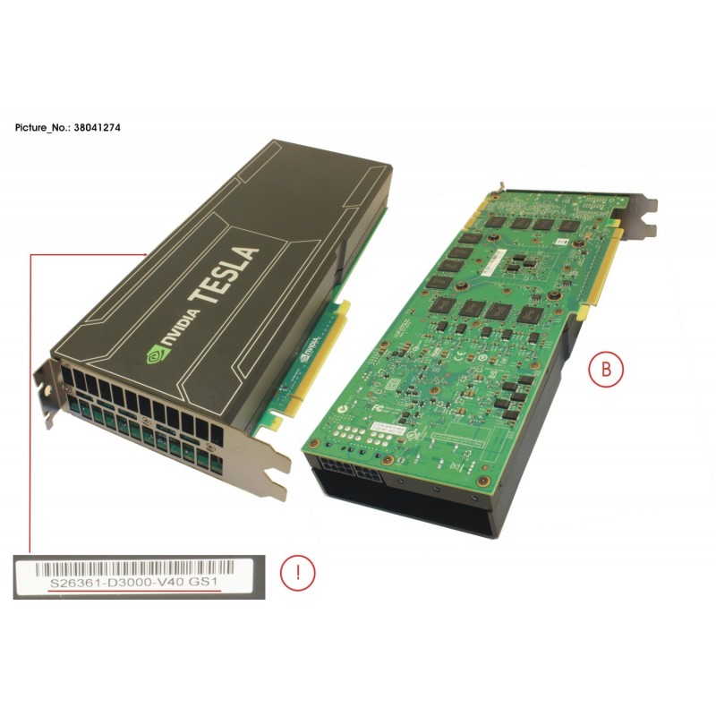 38041274 - TESLA K40 PASSIVE