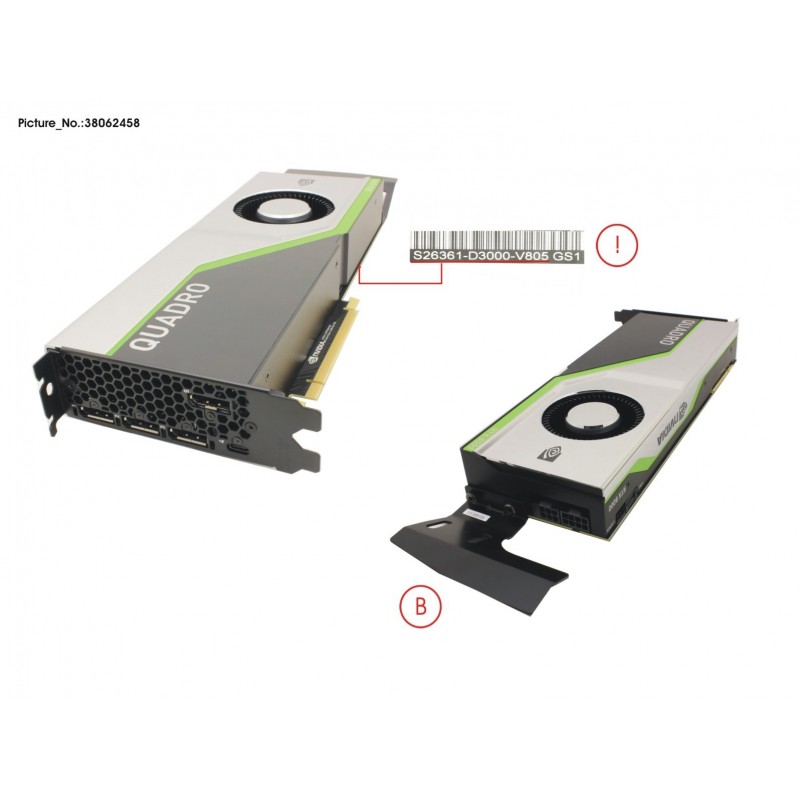 38062458 - VGA NVIDIA QUADRO RTX 8000