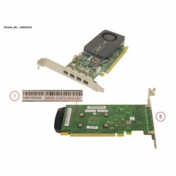 34042233 - VGA NVIDIA QUADRO NVS510 2GB PCI-E X16