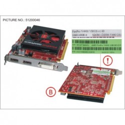 34035597 - VGA AMD FIREPRO V4900 1GB PCI-E X16