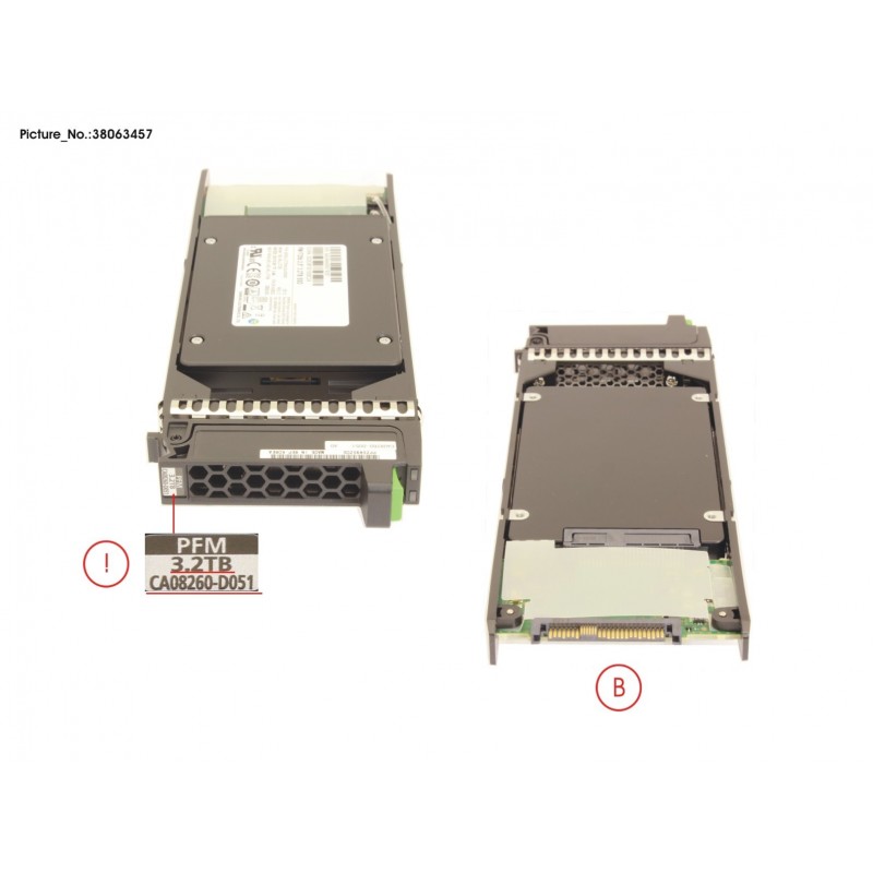 38063457 - DX MR/HE SPARE PFM-3.2TB