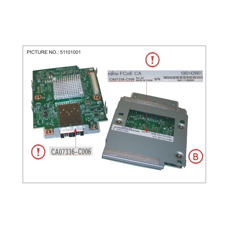 38018424 - DX80/90 S2 INTERFCARD FCOE 2PORT 10G